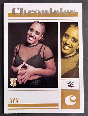 Ava Raine 2023 Panini Chronicles WWE CHRONICLES INSERT Rookie Card #77 - Image 1 of 2