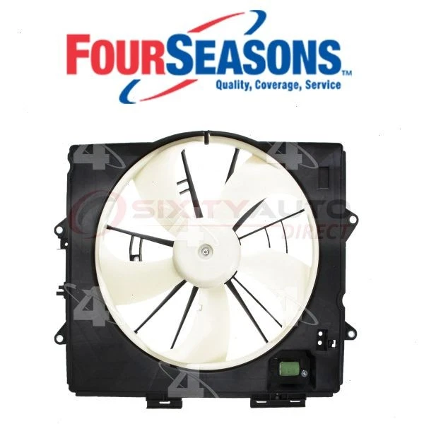 Four Seasons Engine Cooling Fan Assembly for 2005-2011 Cadillac STS - Belts oe Foto 1 de 4