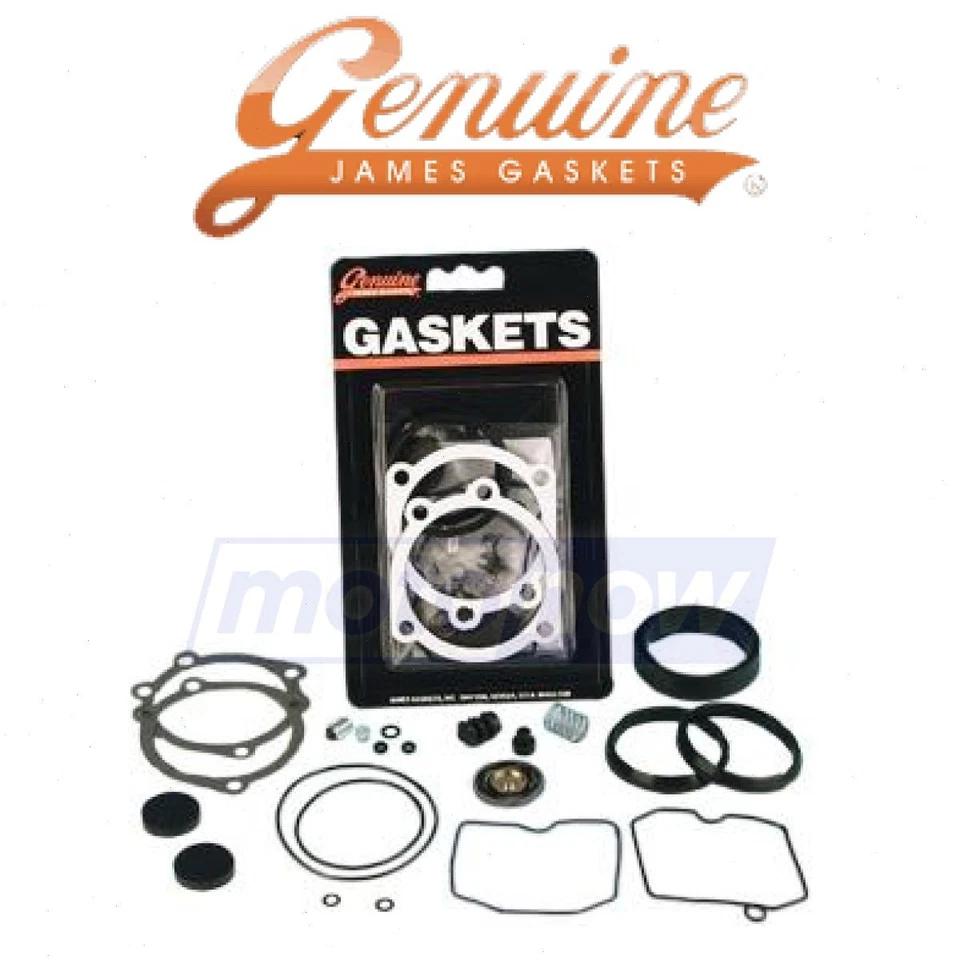 James Gasket Carb Rebuild Kit for 1988-1999 Harley Davidson FXSTC Softail ku Foto 1 de 4