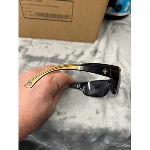 New Orleans Saints Sonnenbrille polarisiert Block-Stil mit Box NFL offizieller Merch - Bild 1 von 8