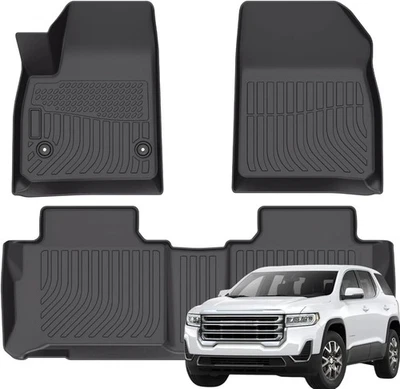 All Weather Car Floor Mats FloorLiner for 2017-2022 GMC Acadia / Acadia Denali Foto 1 de 4