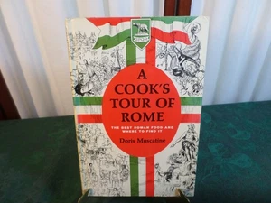 1964 Vintage Hardcover Buch mit Schutzumschlag - A Cook's Tour of Rome - Doris Muscatine - Bild 1 von 11