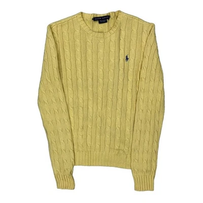Suéter Ralph Lauren - Pequeno algodão amarelo - Imagem 1 de 4