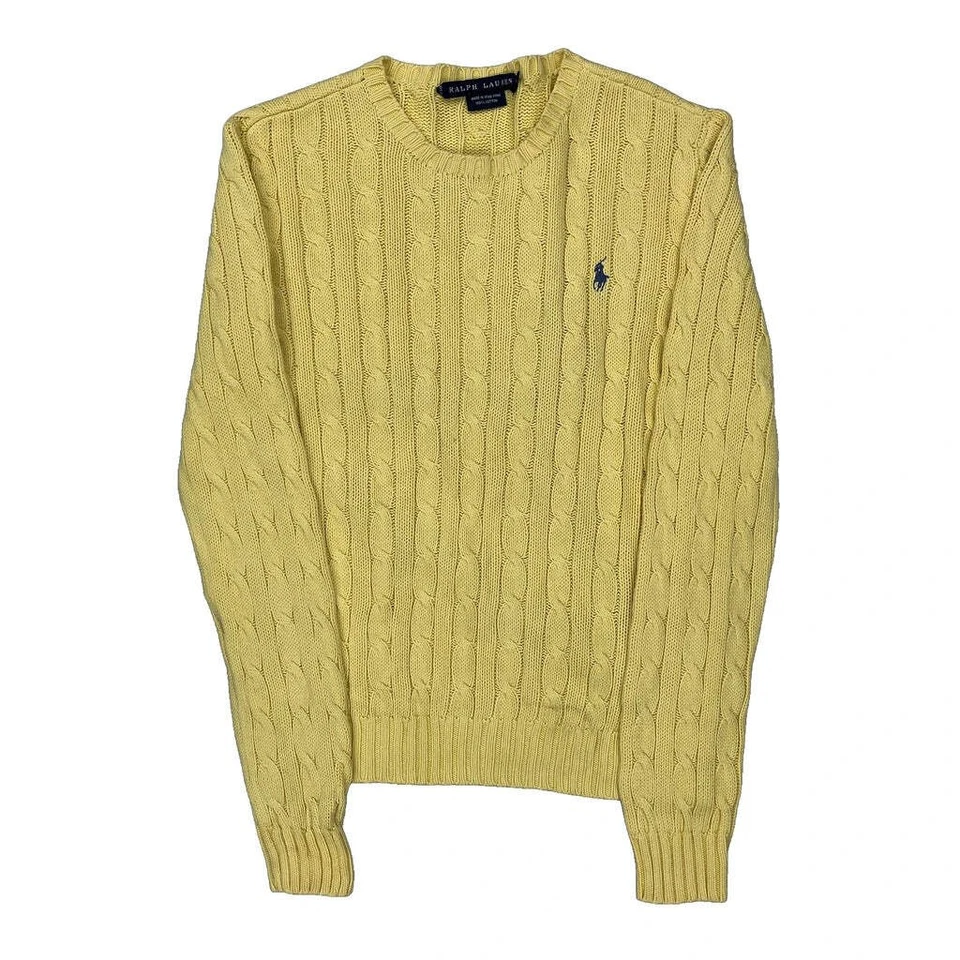 Свитер Ralph Lauren - маленький желтый хлопок - Изображение 1 из 4