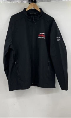 Port Authority Black Fleece Lined Full Zip Toyota Softshell Jacket Mens 2XL Cars - Image 1 of 4