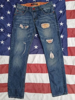 Comme des garcons Azul Unisex Cremallera BT Play Jeans Foto 1 de 4