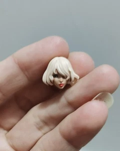Figura de acción modelo tallado cabeza niña criada ajuste 3,75"" 1/18 - Imagen 1 de 4