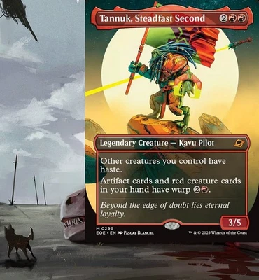 Tannuk, Steadfast Second Commander Deck MTG Ready-to-Play Magic Sneak Attack Alt - Image 1 of 4
