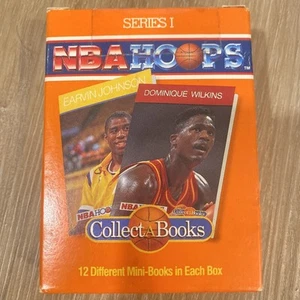 NBA Hoops Collect A Books Serie I - 12 Mini Libri - Scatola 3 Arancione - Foto 1 di 8