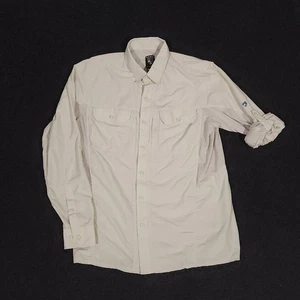 Kuhl Airspeed Camicia Uomo Piccola Grigio Manica Lunga Pesca Ventilata Outdoor Roll Tab - Foto 1 di 16