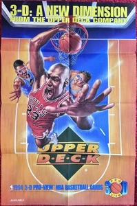 Michael Jordan 1994 Upper Deck Posters (4) 22” X 33 1/2” - Picture 1 of 4