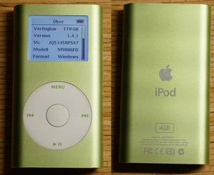 Apple iPod mini 128 GB Flash Speicher - neue Batterie - 2. Generation A1051 - Bild 1 von 3