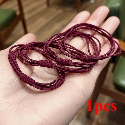 Accesorios para el cabello Banda de goma 4 en 1 Cuerda para la cabeza Alta elástica Básica Cabello Ro G Foto 1 de 4