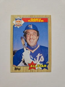 GARY CARTER 1987 TOPPS BASEBALL #602 NEW YORK METS - Picture 1 of 2