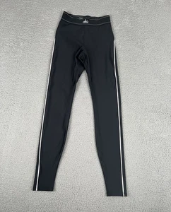 ALO Yoga Airlift High-Waist Suit Up Leggings Black /White Full Length Size XS - Picture 1 of 8