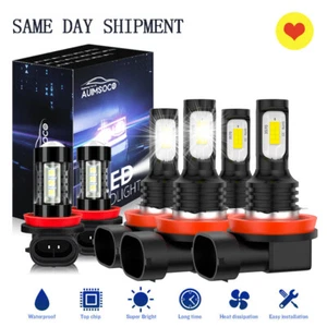 For Chevy Impala Limited 2014-2016 LS LT LTZ LED Headlight Kit & Fog light Bulbs - Picture 1 of 19