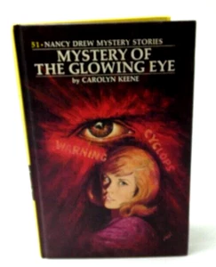Nancy Drew #51 Mystery Of The Glowing Eye By Carolyn Keene 1974 - Imagen 1 de 7