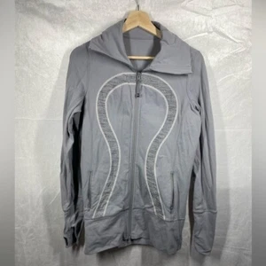 Lululemon Grey Jacket Sz 8 - Picture 1 of 5