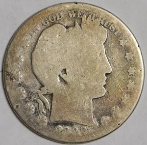 1892-S Barber Half Dollar; AG/Fair; Key Date! - Picture 1 of 4