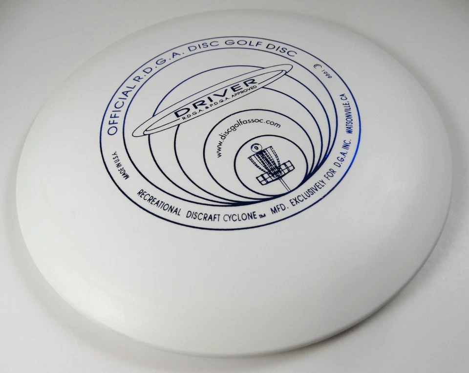Discraft Disc Golf Cyclone Fairway Driver R.D.G.A. 1999 Rare Pfn Oop - Image 1 of 1