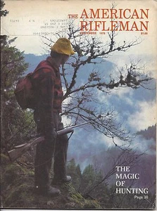 American Rifleman Magazine September 1976 awesome gun ads Hunting Section - Picture 1 of 5
