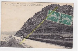 CPA 22310 PLESTIN LES GREVES El Gran Rocher Ruta De Saint Michel Enganche - Bild 1 von 2