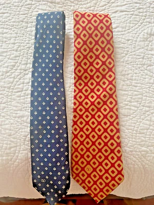 Corbata para hombre 2 VALENTINO 100 % seda, italiana Foto 1 de 4