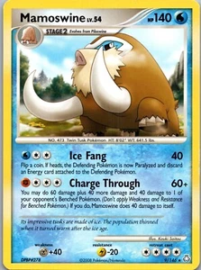 Pokemon TCG Mamoswine - 9/146 - Non Holo Bombardment Theme Deck Exclusive MP+ - Bild 1 von 2