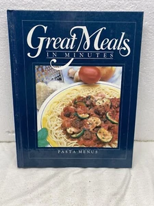 Great Meals In Minutes - Pasta Menus by Time-Life Books - 1983 Hardback Book - Imagen 1 de 2