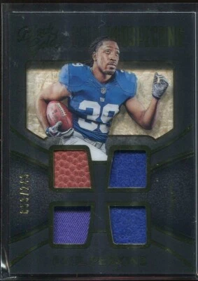 2016 Panini Black Gold Paul Perkins /249 Quad Patch #GQ17 New York Giants - Image 1 of 3