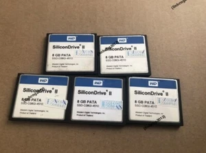 5PCS WD   CF  SSD-C08GI-4510 SiliconDrive II CF 8GB Compact Flash PATA SSD - Picture 1 of 2