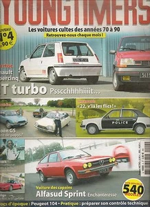YOUNGTIMERS 4 R5 GT TURBO CITROEN GS ALFASUD SPRINT HONDA NSX AUDI 80 GTE QUATTR - Imagen 1 de 2