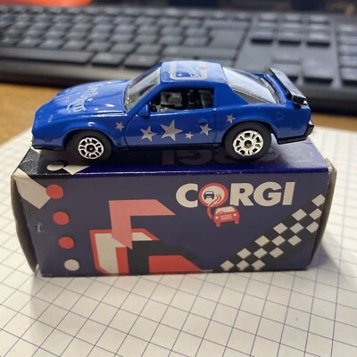 Corgi Juniors Pontiac Firebird Trans Am Schweppes en caja Foto 1 de 4