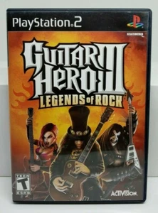 Guitar Hero III 3 Legends of Rock PS2 Playstation 2 Estuche y Disco - ENVÍO GRATUITO - Imagen 1 de 7