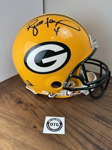 Green Bay Packers Brett Favre signierter Full Size ProLine Helm - Bild 1 von 4