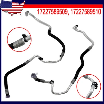 Engine Oil Cooler Line For BMW 650i 750i 550i GT 550i 17227589509 17227589510 US - Изображение 1 из 4