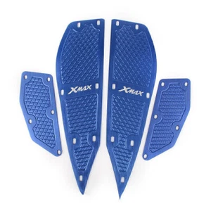 Footboard Step Footrest Foot Plate Fit YAMAHA XMAX300 2017-2018 Blue - Picture 1 of 3