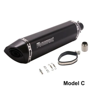 Exhaust Muffler Pipe Motorcycle Slip-on 51mm Silencer Tube Fits For Honda - Picture 1 of 6