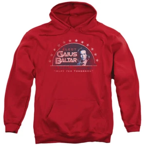 Battlestar Galactica "Elect Gaius" Pullover Hoodie or Long Sleeve  T-Shirt - Picture 1 of 8