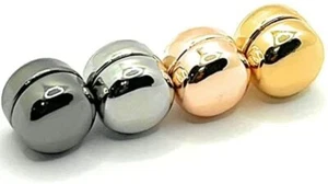 New Magnetic Pin Brooch For Hijab Scarf Headscarf Shawl Black,Silver, Gold, Rose - Picture 1 of 2