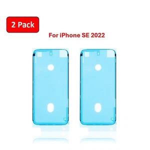 2X Für iPhone SE 2022 LCD Bildschirm Wasserdicht Rahmen Blende Dichtung Band Kleber - Bild 1 von 1