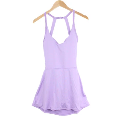 Купальник цельный FOREVER 21 Skort фиолетовый - средний - Изображение 1 из 4