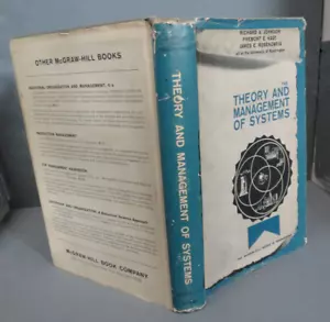 The Theory and Management of Systems 1963 Hardcover Book - Foto 1 di 8