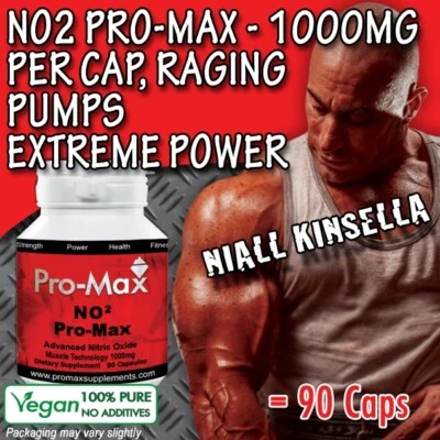 IPRO-MAXIM Stärkstes Stickstoffmonoxid - Arginin 1000 mg 90 Bodybuilding Power - Muskel - Pumpen