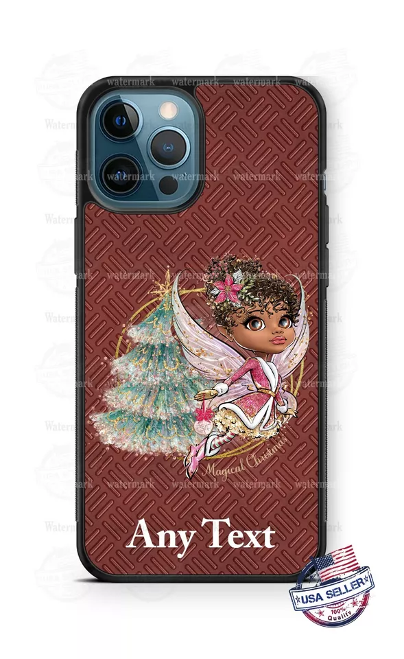 Beautiful Christmas Fairy Fantasy magic Personalized Phone Case Cover Cute Gift - Image 1 of 4