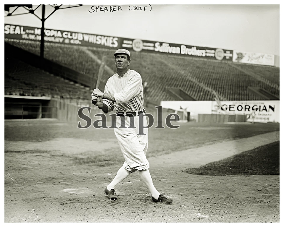 Altavoz Tris 1915 Boston Red Sox práctica de bateo 8 X 10 foto imagen Foto 1 de 1