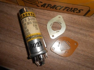 NOS Vintage AEROVOX CAPACITOR AFH 4-01-68 100@200V 350@200V 40@200V 30@200V - Picture 1 of 3