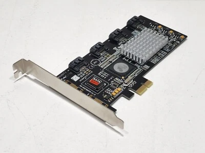 Lote de 2 TARJETAS CONTROLADORAS SY-PEX40008 SYBA 4 PUERTOS PCI-E SATA Foto 1 de 2