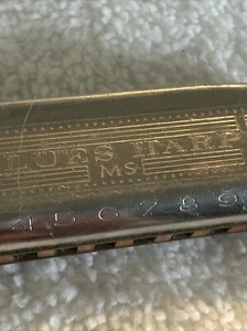 ARPA DE COLECCIÓN HOHNER BLUES MS ARMÓNICA DIATÓNICA DE 10 AGUJEROS EN CLAVE DE C - Imagen 1 de 4