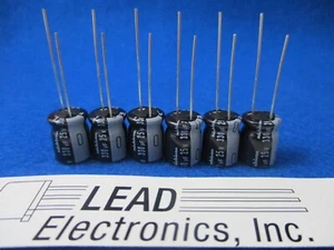QTY 6 NICHICON 330UF 25-VOLT RADIAL LOW-ESR 105-DEG UHE1E331MPD6 - Picture 1 of 1